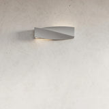 Ceramic Wall Light With Sigma Glass Lamp - Cafe Au Lait