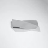Ceramic Wall Light With Sigma Glass Lamp - Cafe Au Lait