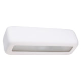 Ceramic Wall Light With Subani Glass Lamp - Cafe Au Lait