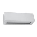 Ceramic Wall Light With Vega Glass Lamp - Cafe Au Lait