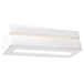 Ceramic Wall Light With Vega Line Glass Lamp - Cafe Au Lait