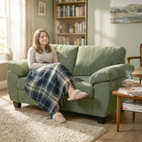 Chenille Fabric 2 Seater Sofa 156cm Wide - Velmora