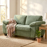 Chenille Fabric 2 Seater Sofa 156cm Wide - Velmora