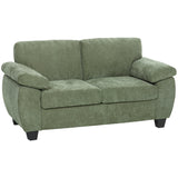 Chenille Fabric 2 Seater Sofa 156cm Wide - Velmora