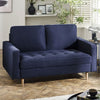 Chenille Fabric 2 Seater Sofa - Henrietta