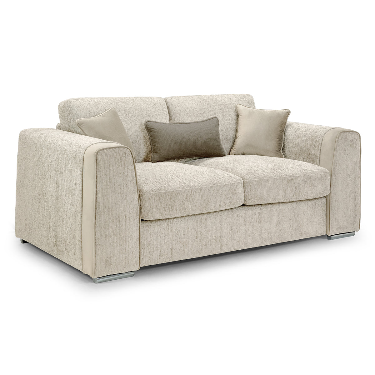 Chenille Fabric 2 Seater Sofa - Naples