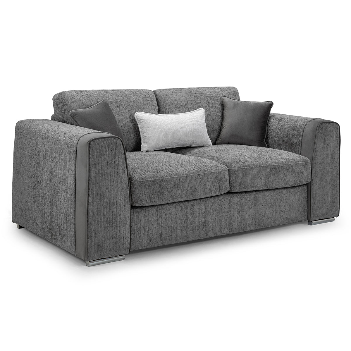 Chenille Fabric 2 Seater Sofa - Naples