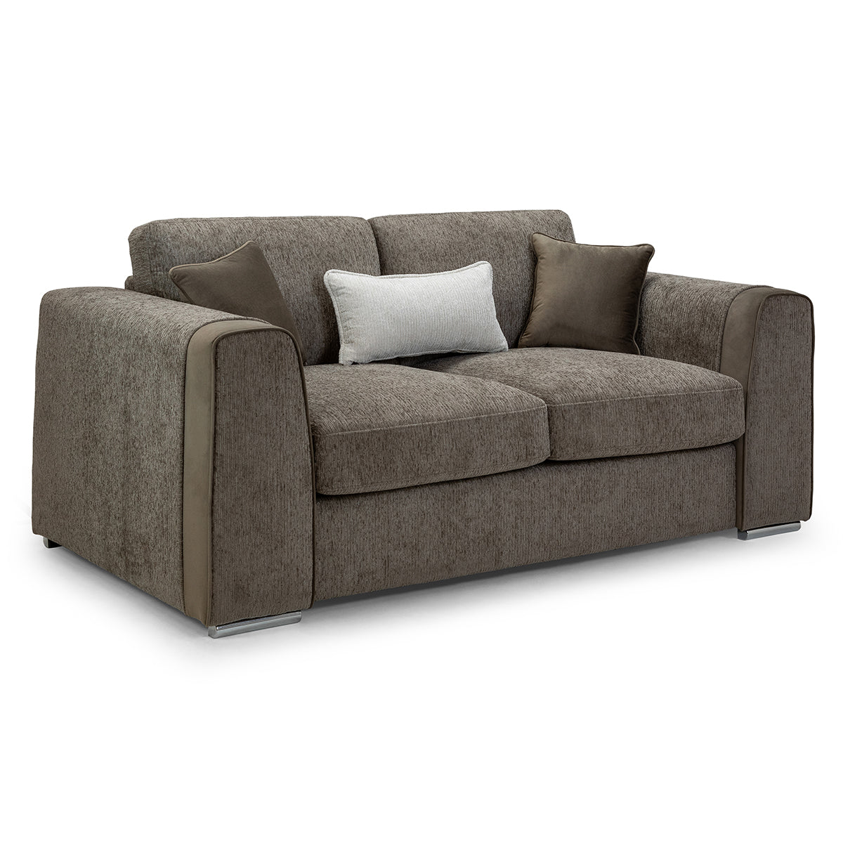 Chenille Fabric 2 Seater Sofa - Naples