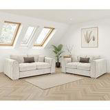 Chenille Fabric 3 + 2 Seater Sofa Set - Naples