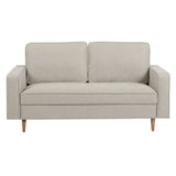 Chenille Fabric 3 Seater Sofa - Henrietta