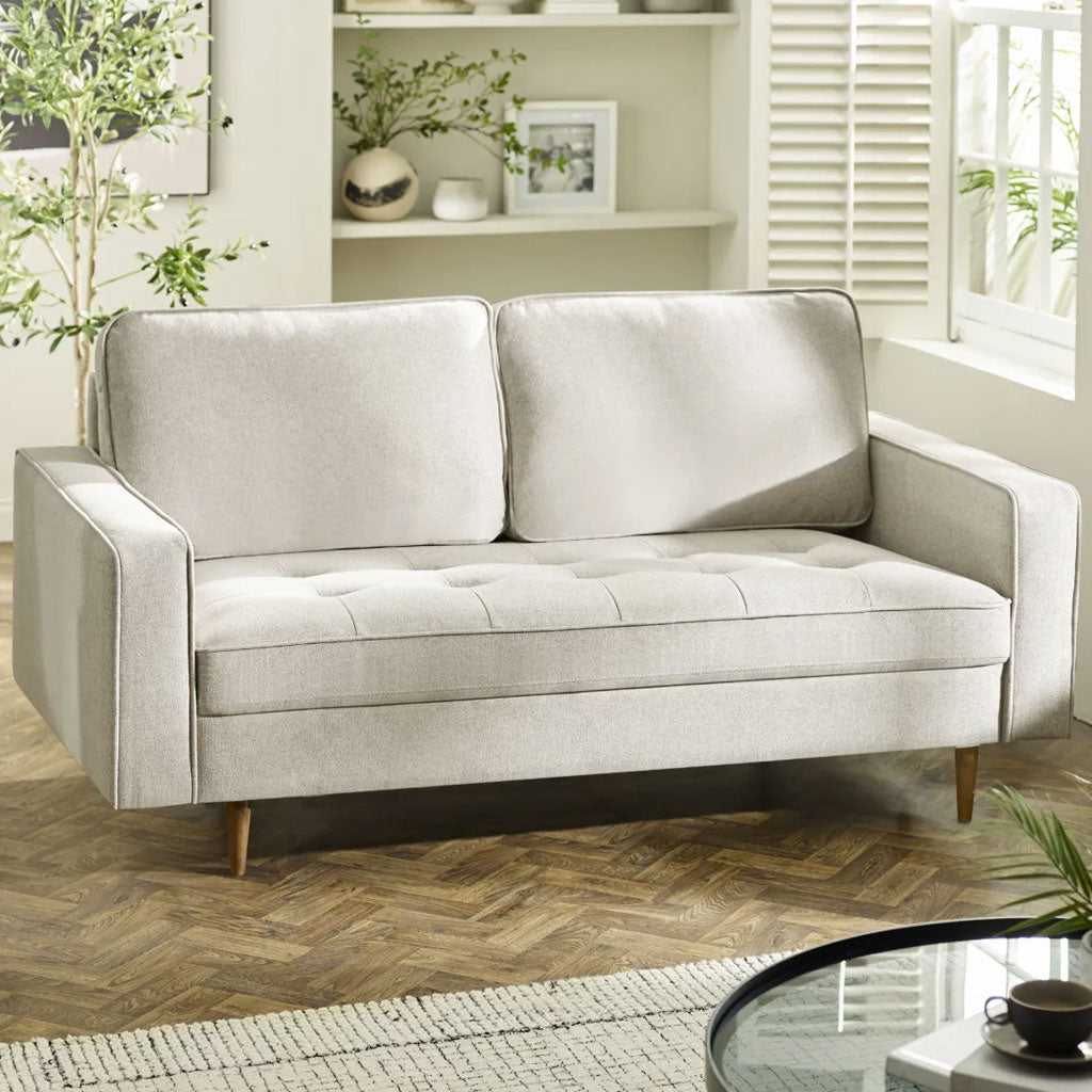 Chenille Fabric 3 Seater Sofa - Henrietta