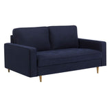 Chenille Fabric 3 Seater Sofa - Henrietta