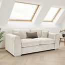 Chenille Fabric 3 Seater Sofa - Naples