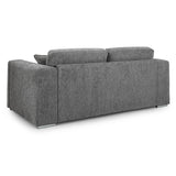 Chenille Fabric 3 Seater Sofa - Naples