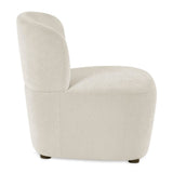Chenille Fabric Accent Chair - Lunetta