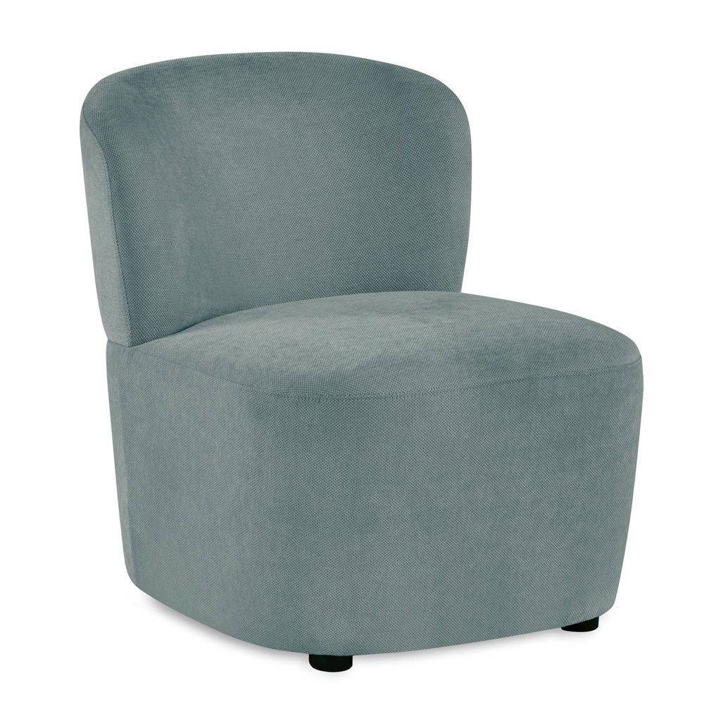 Chenille Fabric Accent Chair - Lunetta