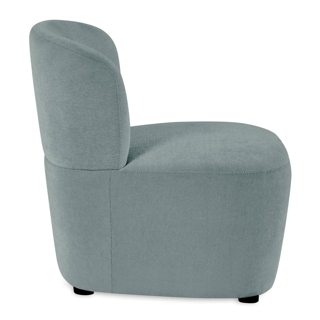 Chenille Fabric Accent Chair - Lunetta