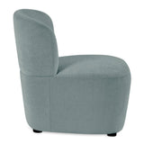 Chenille Fabric Accent Chair - Lunetta