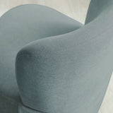 Chenille Fabric Accent Chair - Lunetta