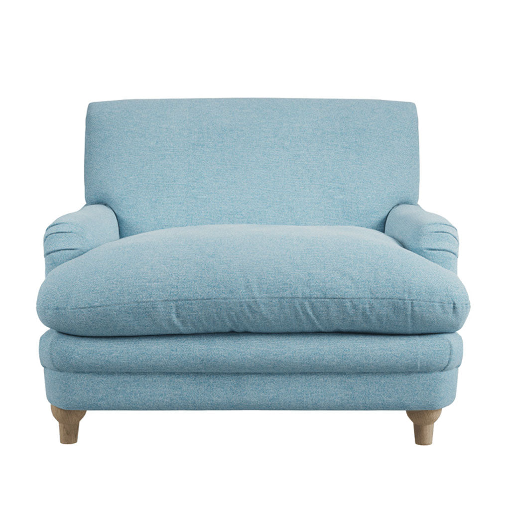 Chenille Fabric Accent Chair - Plumpton