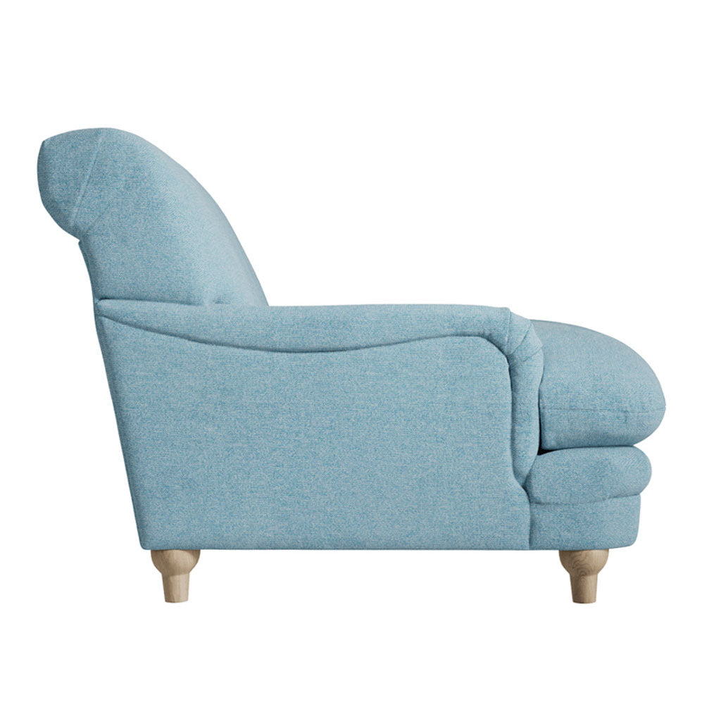 Chenille Fabric Accent Chair - Plumpton
