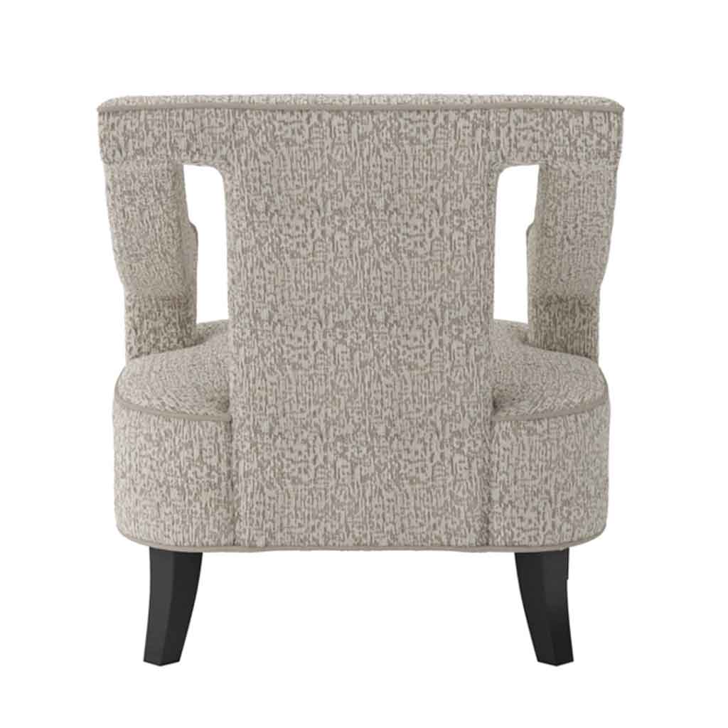 Chenille Fabric Accent Chair - Sofia