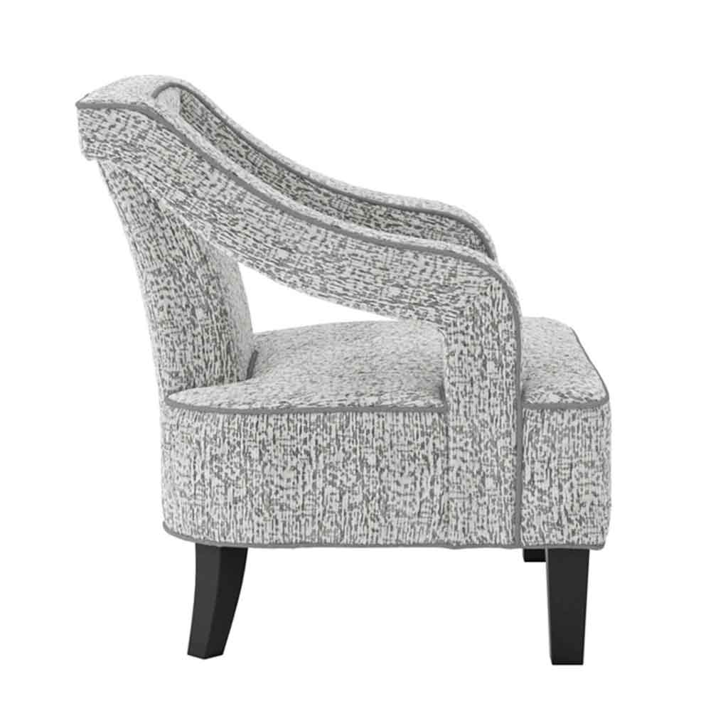 Chenille Fabric Accent Chair - Sofia