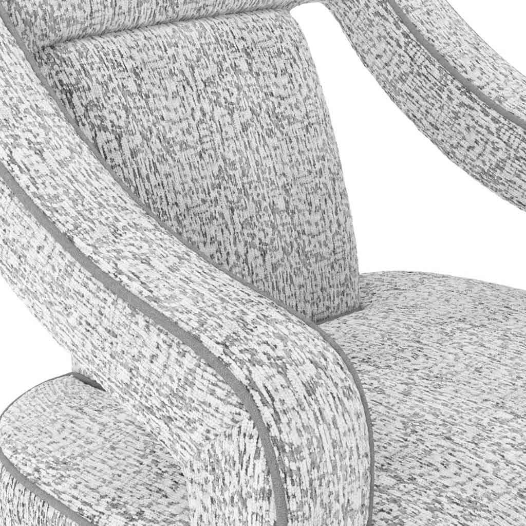 Chenille Fabric Accent Chair - Sofia