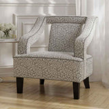 Chenille Fabric Accent Chair - Sofia