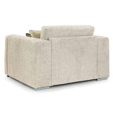 Chenille Fabric Armchair - Naples