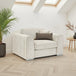 Chenille Fabric Armchair - Naples