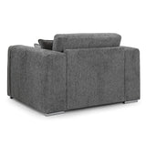 Chenille Fabric Armchair - Naples