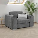 Chenille Fabric Armchair - Naples