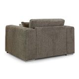 Chenille Fabric Armchair - Naples