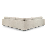 Chenille Fabric Corner Sofa Large - Naples