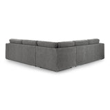 Chenille Fabric Corner Sofa Large - Naples
