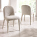 Chenille Fabric Dining Chairs in Set Of 2 - Holly