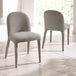Chenille Fabric Dining Chairs in Set Of 2 - Holly