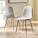 Chenille Fabric Dining Chairs in Set Of 4 - Lottie