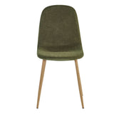Chenille Fabric Dining Chairs in Set Of 4 - Lottie
