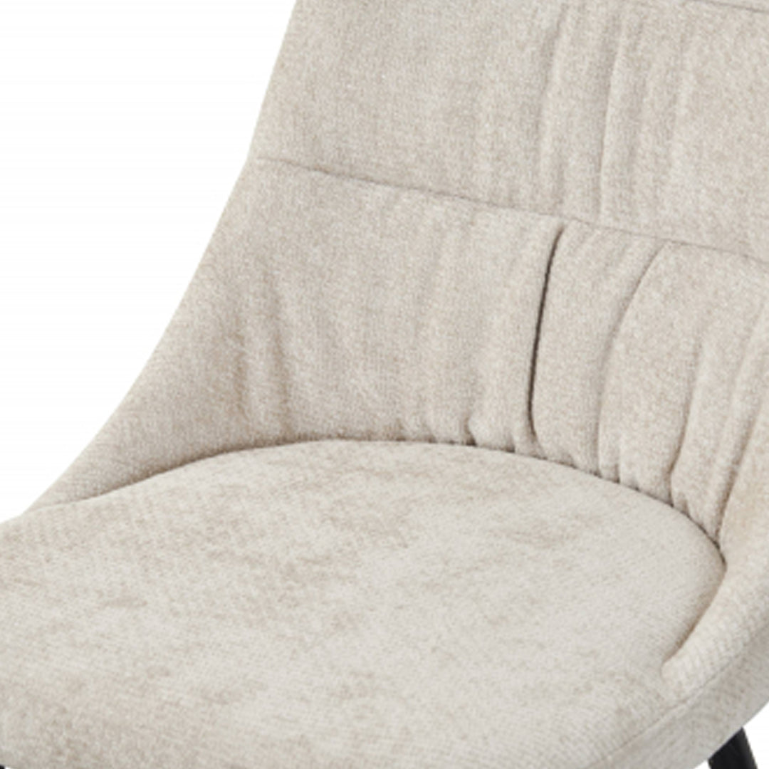 Chenille Fabric Dining Chairs in Set Of 2 - Rhodes
