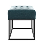 Chenille Fabric Hallway Seating Bench - Boden