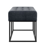 Chenille Fabric Hallway Seating Bench - Boden