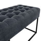 Chenille Fabric Hallway Seating Bench - Boden