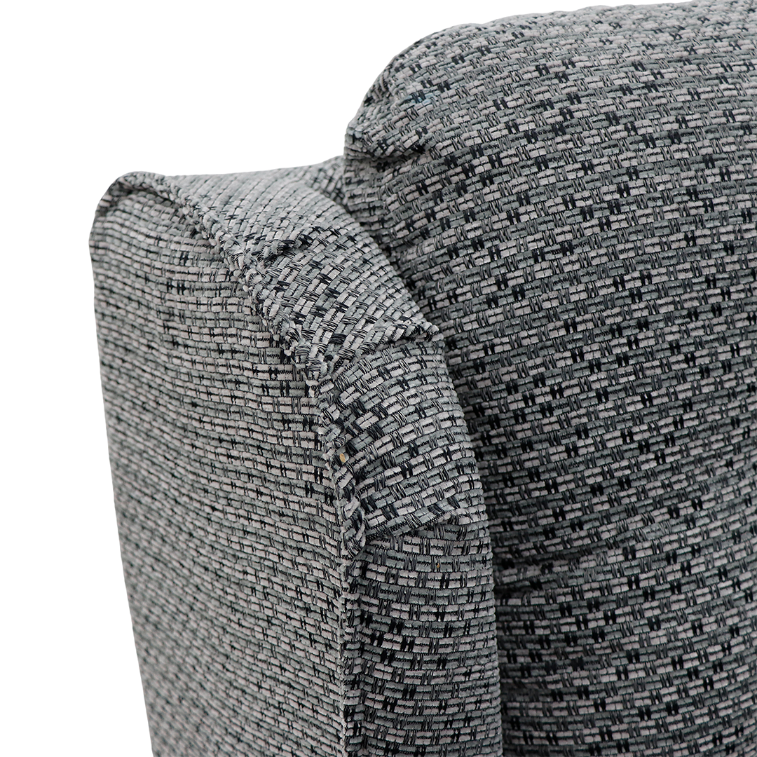 Chenille Fabric Rise and Recliner Armchair - Sienna