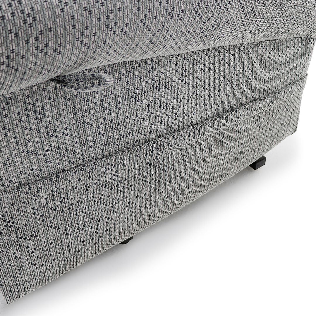 Chenille Fabric Rise and Recliner Armchair - Sienna