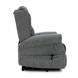 Chenille Fabric Rise and Recliner Armchair - Sienna