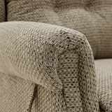 Chenille Fabric Rise and Recliner Armchair - Sienna