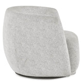 Chenille Fabric Swivel Accent Chair - Bowline