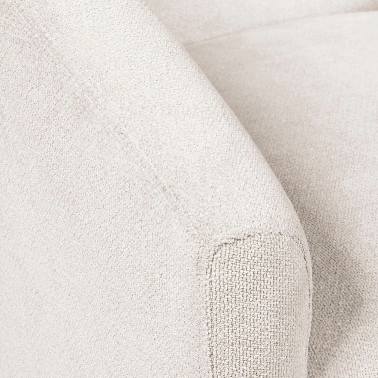 Chenille Fabric Tub Chair - Anthea